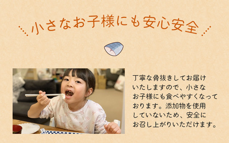 鯖 骨無し 無添加 塩さば 約2kg（250g×8パック 32枚）【nss511B】