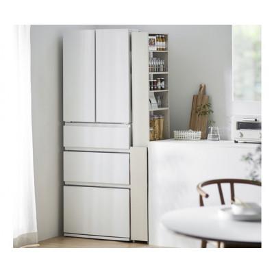 ふるさと納税 大河原町 キッチン隙間収納ラック KSRーH160 白 アイリスオーヤマ ハイタイプ[53753359] |  | 02