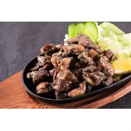 【毎月定期便】はかた地どり炭火焼セット500g(100g×5p)全12回_肉 地鶏 鶏肉   肉  鶏肉   定期便 定期便  _【配送不可地域：離島】【4054419】