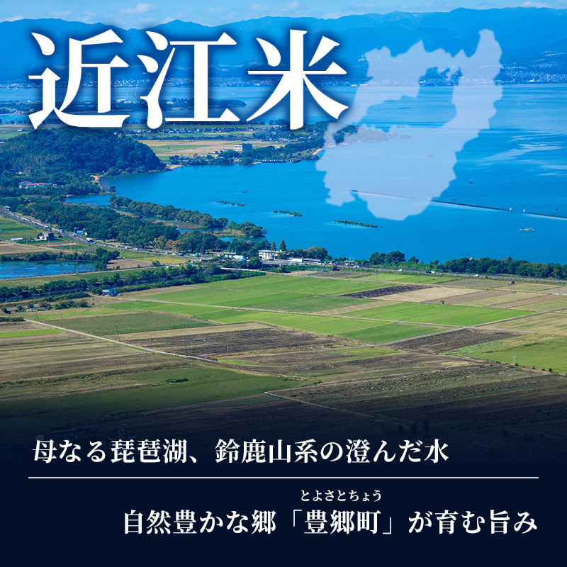 【新米】【定期便】令和6年産　豊かな郷の近江米みずかがみ 5kg×10ヶ月連続