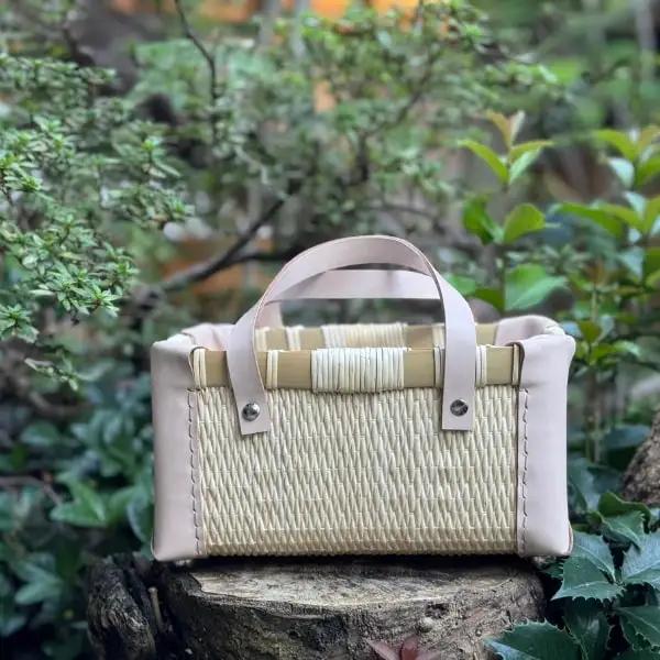 豊岡杞柳細工 柳行李 KORI ANRI JAPAN YANAGI no KAGOBAG かごバッグ 伝統工芸品