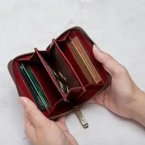 豊岡財布　AW0402　ミニマルチウォレット（抹茶グリーン）