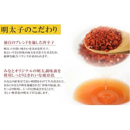 無着色 明太子とたらこ茶漬け