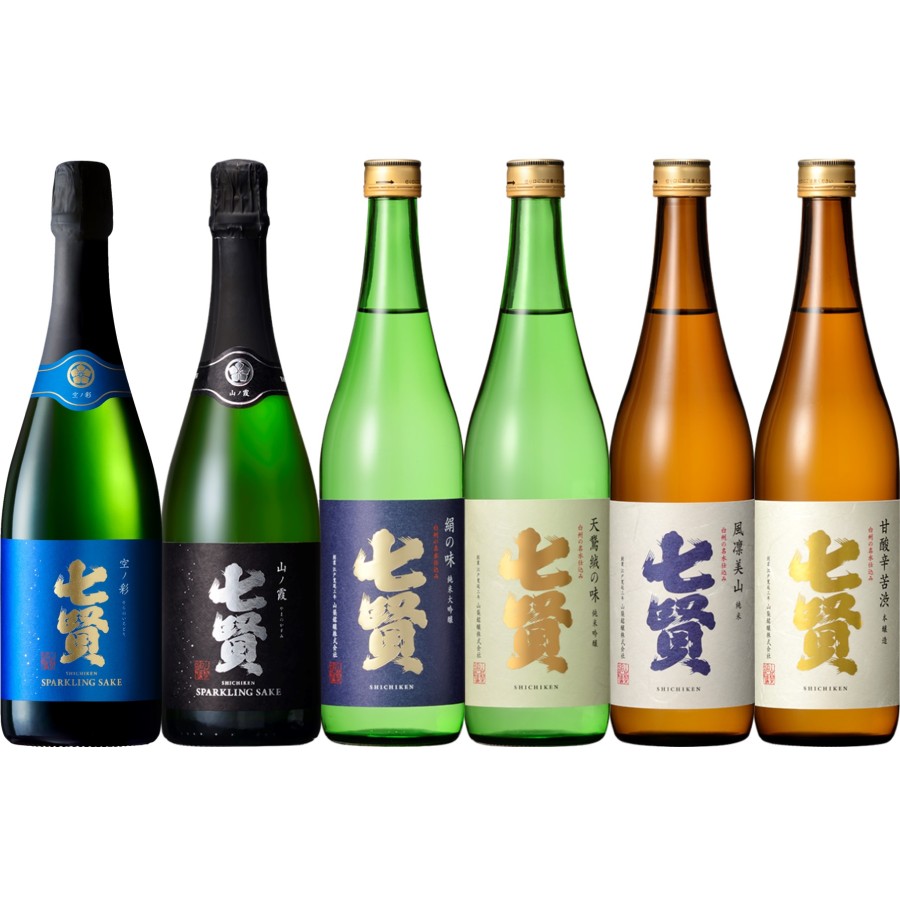 七賢 日本酒 飲み比べ720ml×6本セット