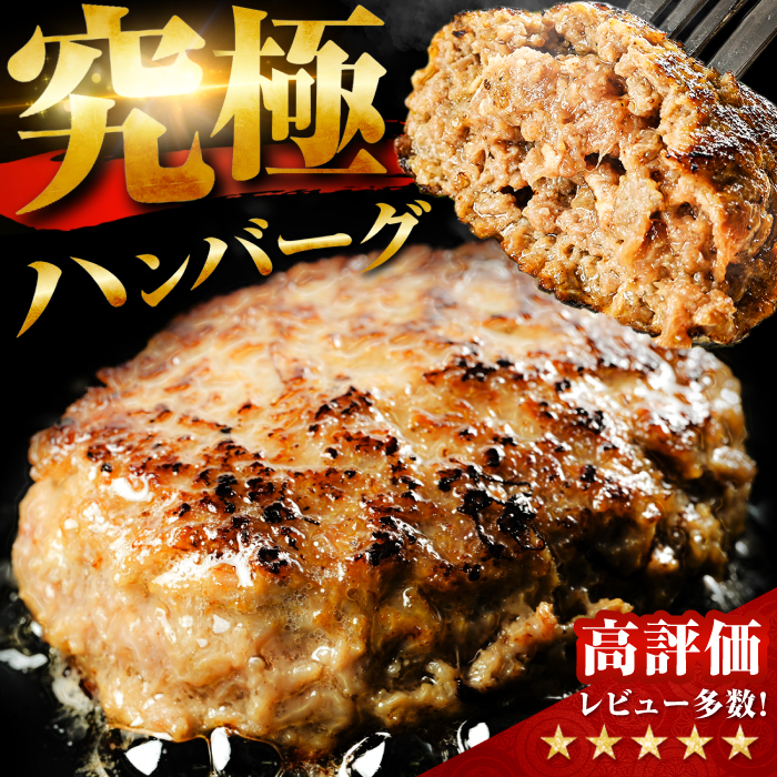 【全6回定期便】佐賀牛入り 黒毛和牛ハンバーグ 1.4kg (140g×10個) がばいばーぐ 吉野ヶ里町/石丸食肉産業  [FBX041]
