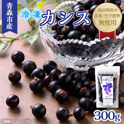 【ふるさと納税】青森市産冷凍カシス300g【配送不可地域：離島】【1543579】