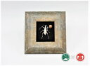 【ふるさと納税】銀の虫　マイマイカブリ 額装 / metal insect series 昆虫 170-d4 0640