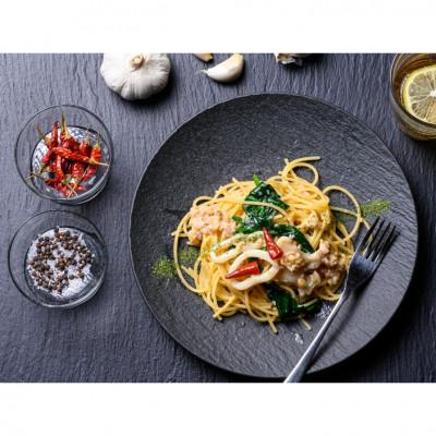 ふるさと納税 京丹後市 「カニ屋が作る　海のパスタソース」  トマトソース 3袋 + ペペロンチーノソース 3袋　合計6袋 |  | 02
