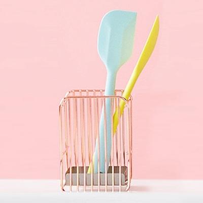 ふるさと納税 三条市 [ハナウタ] おしゃれなステンレス製キッチン用品 ツールスタンドS ローズゴールド【018P056】 |  | 02