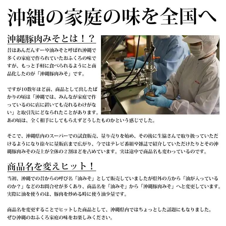 県民が愛する 沖縄豚肉みそ ( 12個 セット ) ご飯のお供 ごはんのお供 豚肉 味噌 みそ 肉みそ 肉味噌 常温 常温保存 沖縄県産 豚 沖縄 グルメ 特産品 肉みそ ミソ 赤マルソウ 国産 ポー