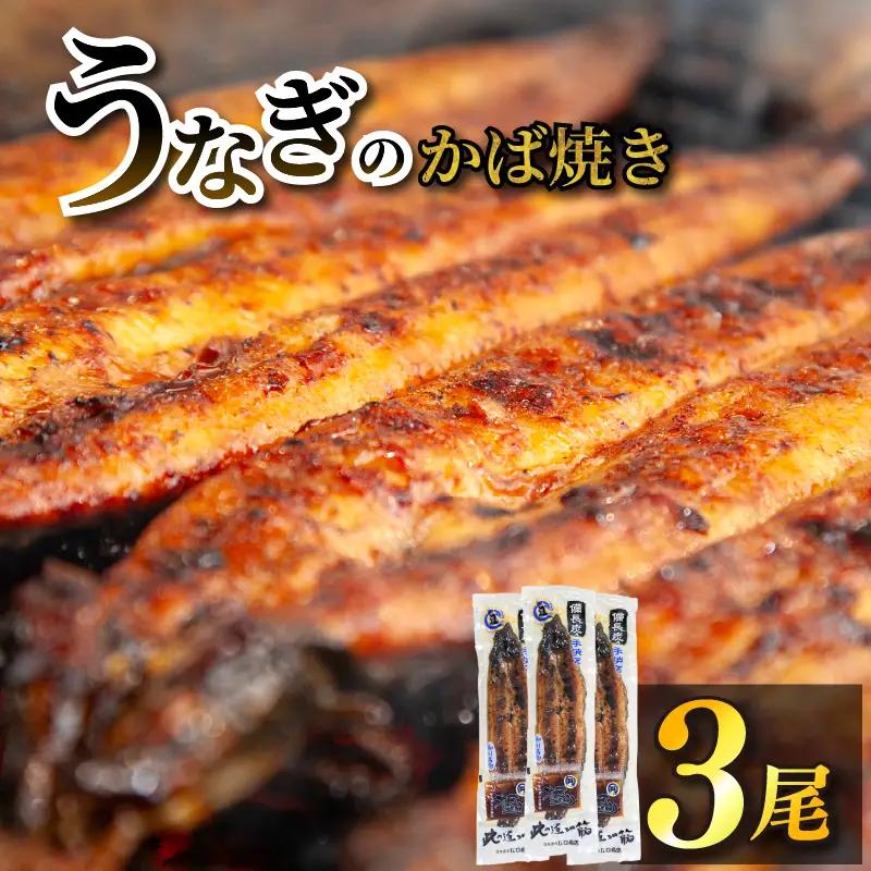 【江口商店】備長炭鰻蒲焼3尾 うなぎ YKM003 魚 鰻