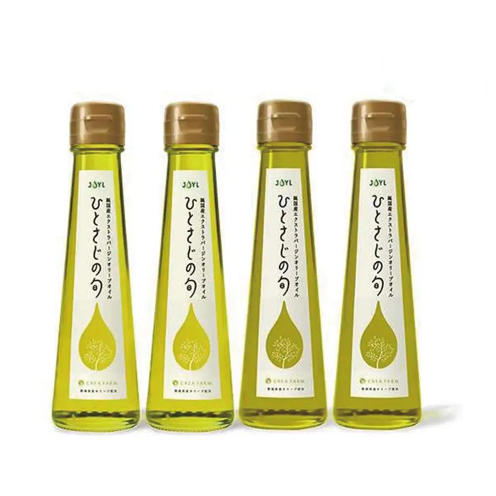 【純国産エクストラバージンオリーブオイル】「JOYL ひとさじの旬 CREA FARM」2種(コロネイキ種/アルベキーナ種) ×2本セット 静岡市