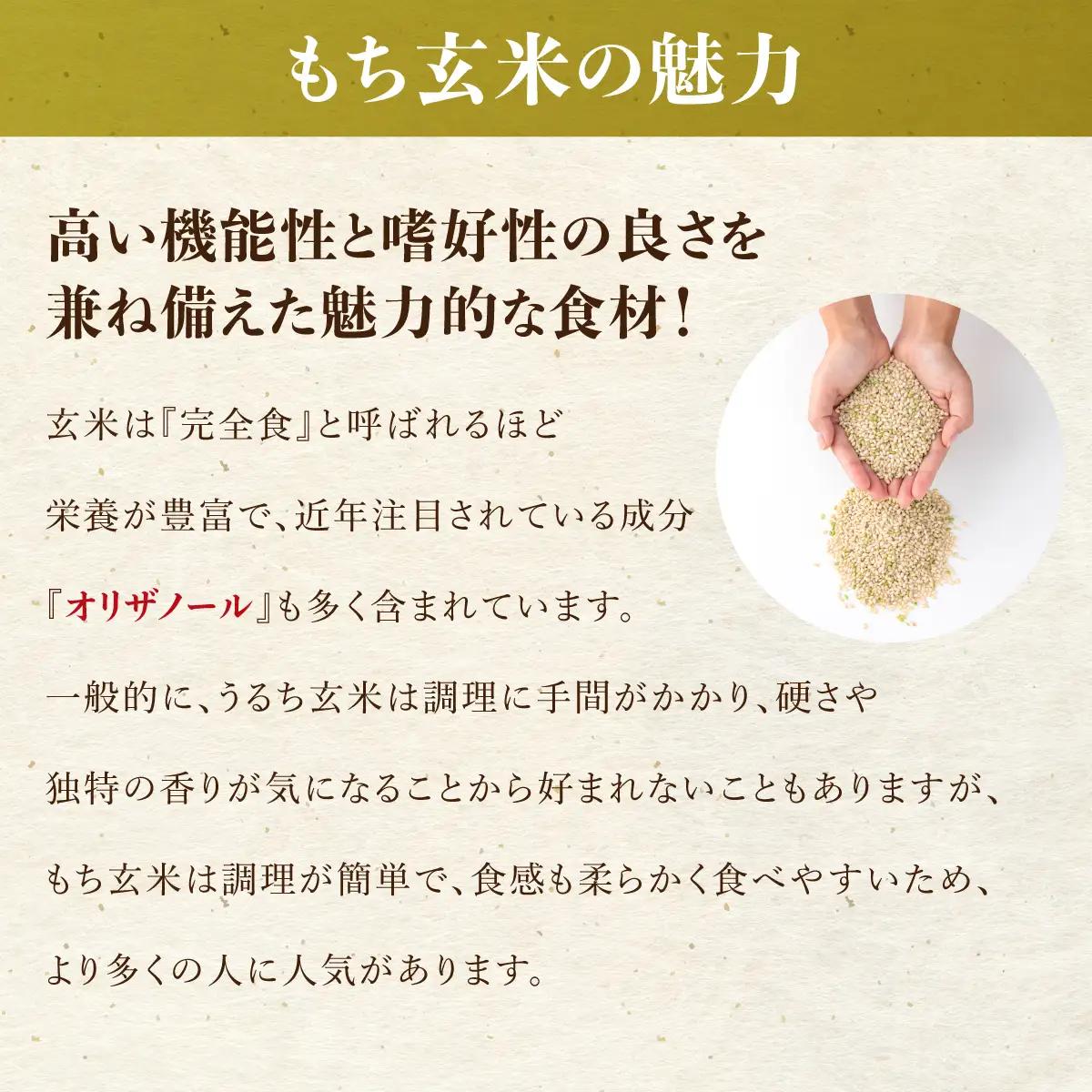 【日本最北のもち米生産地からお届け】風の子もち（もち米）900g＋もち玄米900g　計1.8kgセット【令和７年産新米】