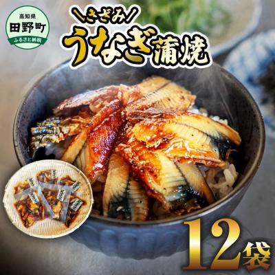 ふるさと納税 田野町 【四国一小さなまち】きざみうなぎ蒲焼 約80g×12P計約960g カット済み 蒲焼き かば焼き 鰻