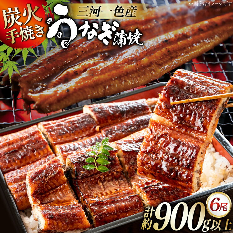 【ふるさと納税】 うなぎ 炭火手焼き 三河一色産 うなぎ蒲焼 6尾 [サンエス 愛知県 岡崎市 ok23cad720003] うなぎ 鰻 ウナギ unagi うなぎ蒲焼 鰻蒲焼 蒲焼き 蒲焼