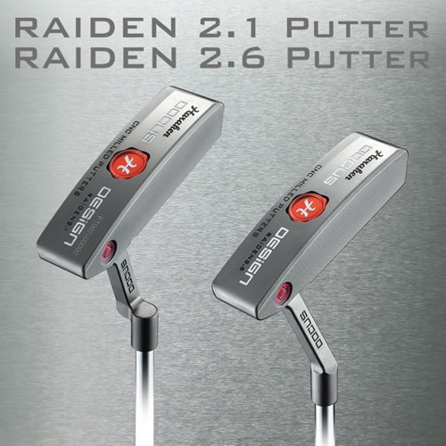 RAIDEN 2.1(クランク)／2.6(スラント) PUTTER スチール  ※離島への配送不可 |  ゴルフ DOCUS ゴルフ用品 ゴルフクラブ クラブ パター シャフト スポーツ 茨城県 古河市 _CZ62