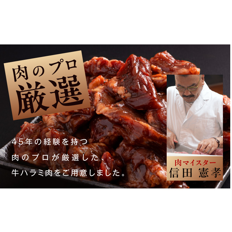 牛ハラミ 暴れ盛り 総量 1.15kg 小分け 牛肉 肉コンシェルジュ厳選 期間限定 099H2839_イメージ3