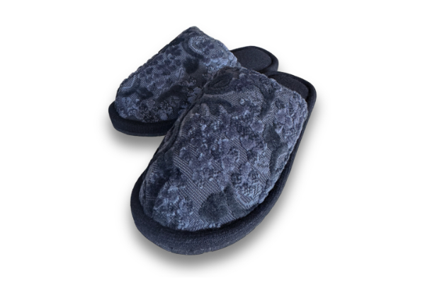 M420　うだつ型スリッパ　ネイビー２足セット