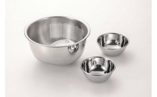 
3WAY 水切りボウル 二合ミニボウル2個付き FC012161
