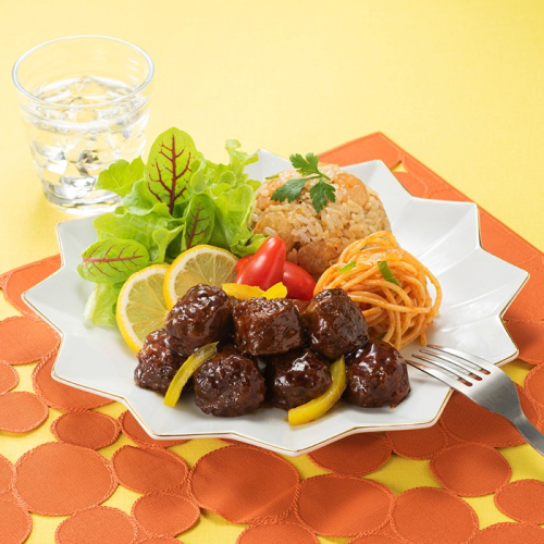 A1546.【常温で保管できる！】レトルト・照り焼きチキンボール（150g×14袋）
