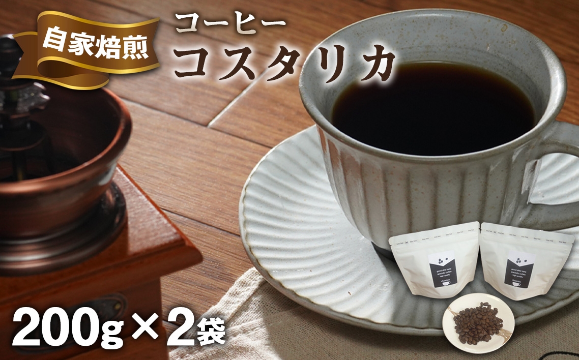 
                  chambre 自家焙煎コーヒー コスタリカ ／中深煎り 苦みと甘みの調和 バランスのよい味 少量ロースト ハンドピック 申込後ロースト 200g×2袋 合計400g ホールビーンズ 常温配送 賞味期限約1か月 冷凍保存 ハンドドリップ 朝の一杯 カフェタイム 珈琲 豆 バリスタ厳選 炒りたて スペシャリティコーヒー 手作業 焙煎 こだわり 飲みやすい 埼玉県 No.499
                