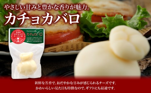 カチョカバロ(130g)3個セット 【ふるさと納税 人気 おすすめ ランキング 北海道産 無添加 チーズ さけるチーズ セミハード 熟成 新鮮 芳醇 野菜 カプレーゼ ソテー トースト おつまみ お酒