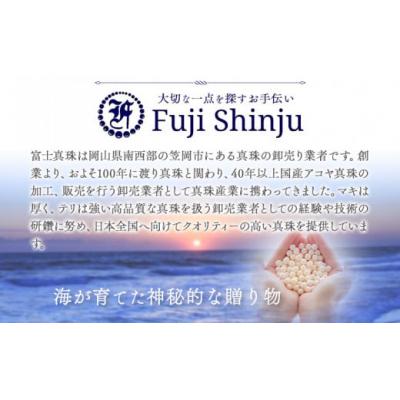 ふるさと納税 笠岡市 あこや真珠(ホワイトピンク)のピアス(8.0mm-8.5mm)ケース付き【F-02-WPピアス】 |  | 03