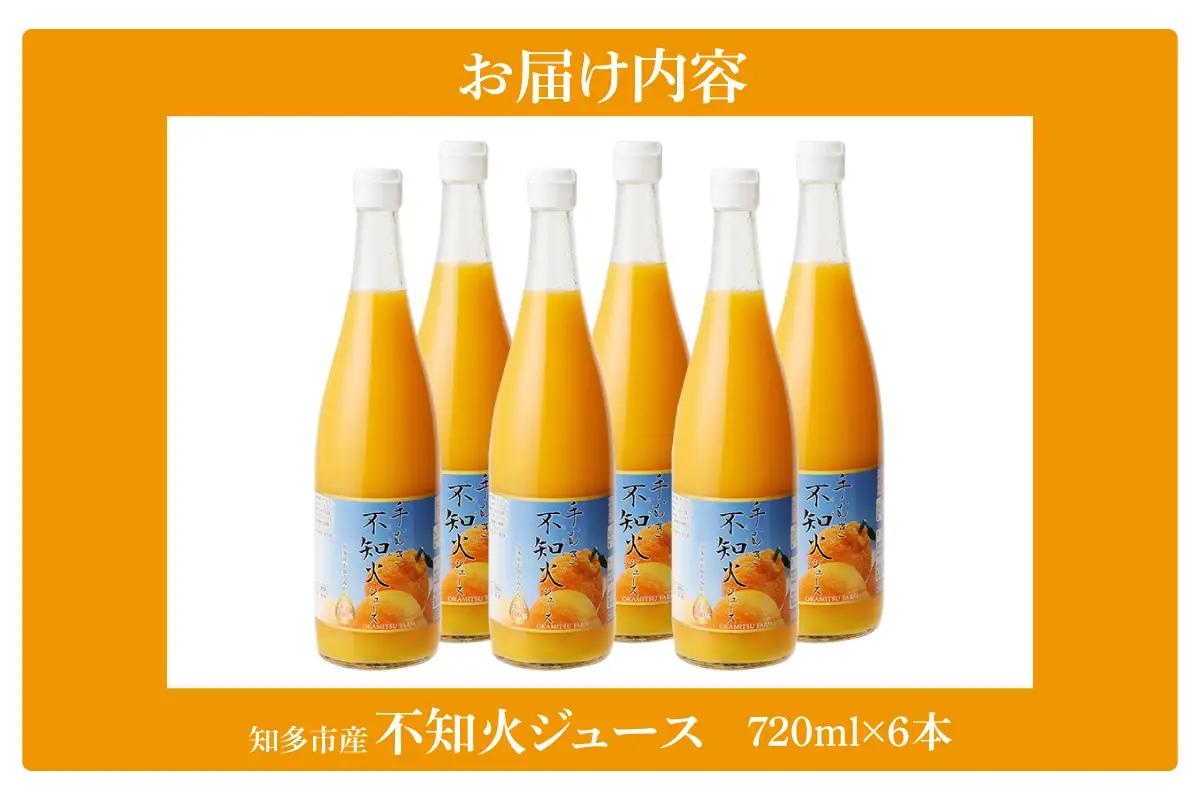 知多市産不知火ジュース　6本