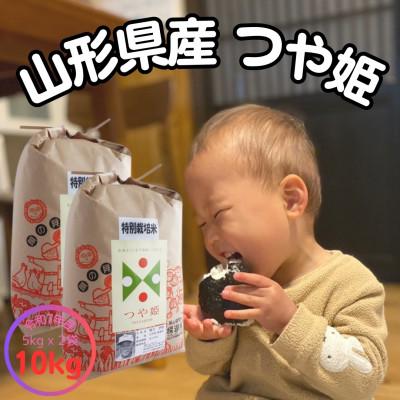 ふるさと納税 飯豊町 【生産者の顔が見える米】令和7年飯豊町産 特別栽培米つや姫10kg【白米】