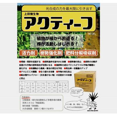 ふるさと納税 須崎市 肥料の吸収が良くなる!アクティーフ20L |  | 01