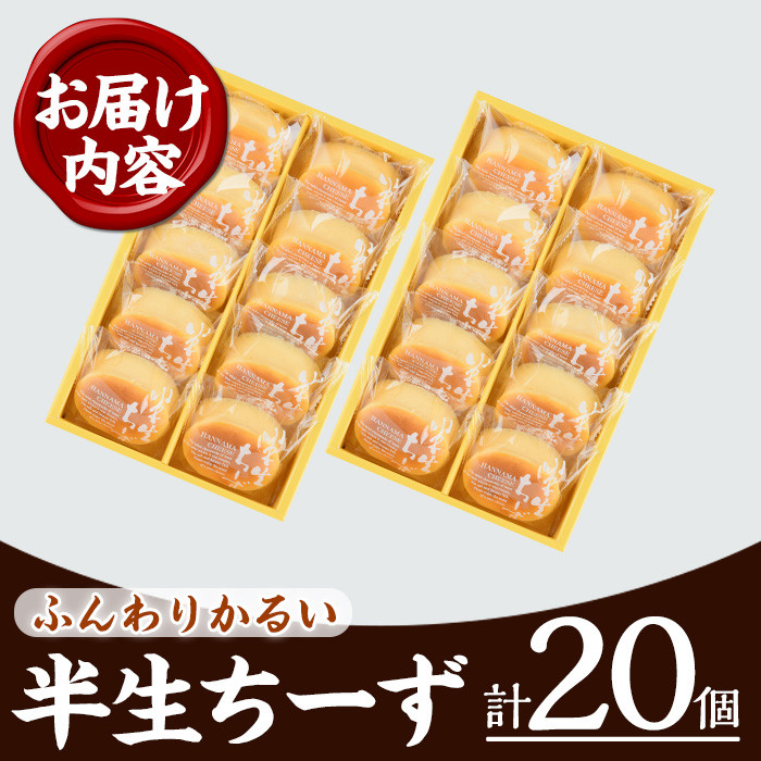 半生チーズ(計20個) スイーツ バレンタイン ホワイトデー クリームチーズ チーズケーキ お菓子 銘菓 冷凍 ギフト 個包装 詰め合わせ 詰合せ 贈答 プレゼント 洋菓子【菓子処 菊屋】【A-142