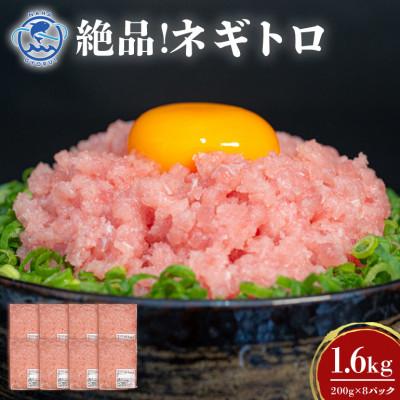 ふるさと納税 糸満市 那覇魚類のネギトロ 合計1.6kg(200g×8パック)　小分けパック