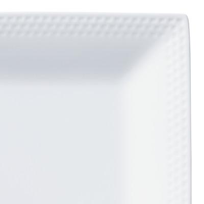 ふるさと納税 みよし市 ノリタケ【リズモホワイト】19cmスクエアプレートペア |  | 02