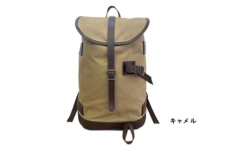 [R232] oxtos 帆布リュックサック HPR17000 【キャメル】