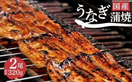 国産 鰻蒲焼 2尾 320g うなぎ 沼津 鰻
