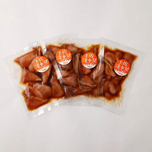 3回定期便：旬のお魚漬け丼セット100g×4P（魚種1種類おまかせ）1200g【J00012】