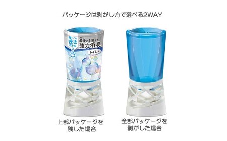 スッキーリ！ トイレ用 さわやかなフローラルソープ 16個  【2026年2月下旬より順次発送予定】 アース製薬 消臭剤 トイレ 大容量