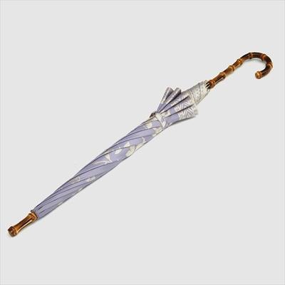 ふるさと納税 富士河口湖町 槙田商店【晴雨兼用】長傘  kirie バラ:ロイヤルパープル |  | 03