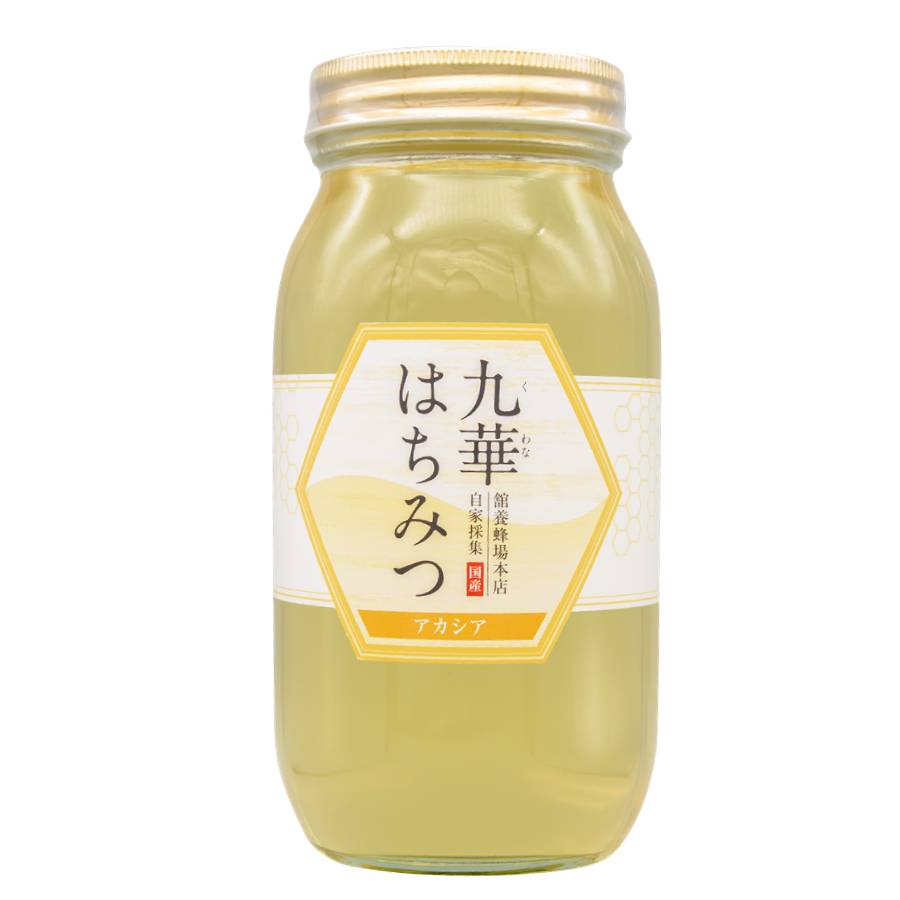 ＜舘養蜂場本店＞「九華はちみつ」（アカシア）1000ｇ