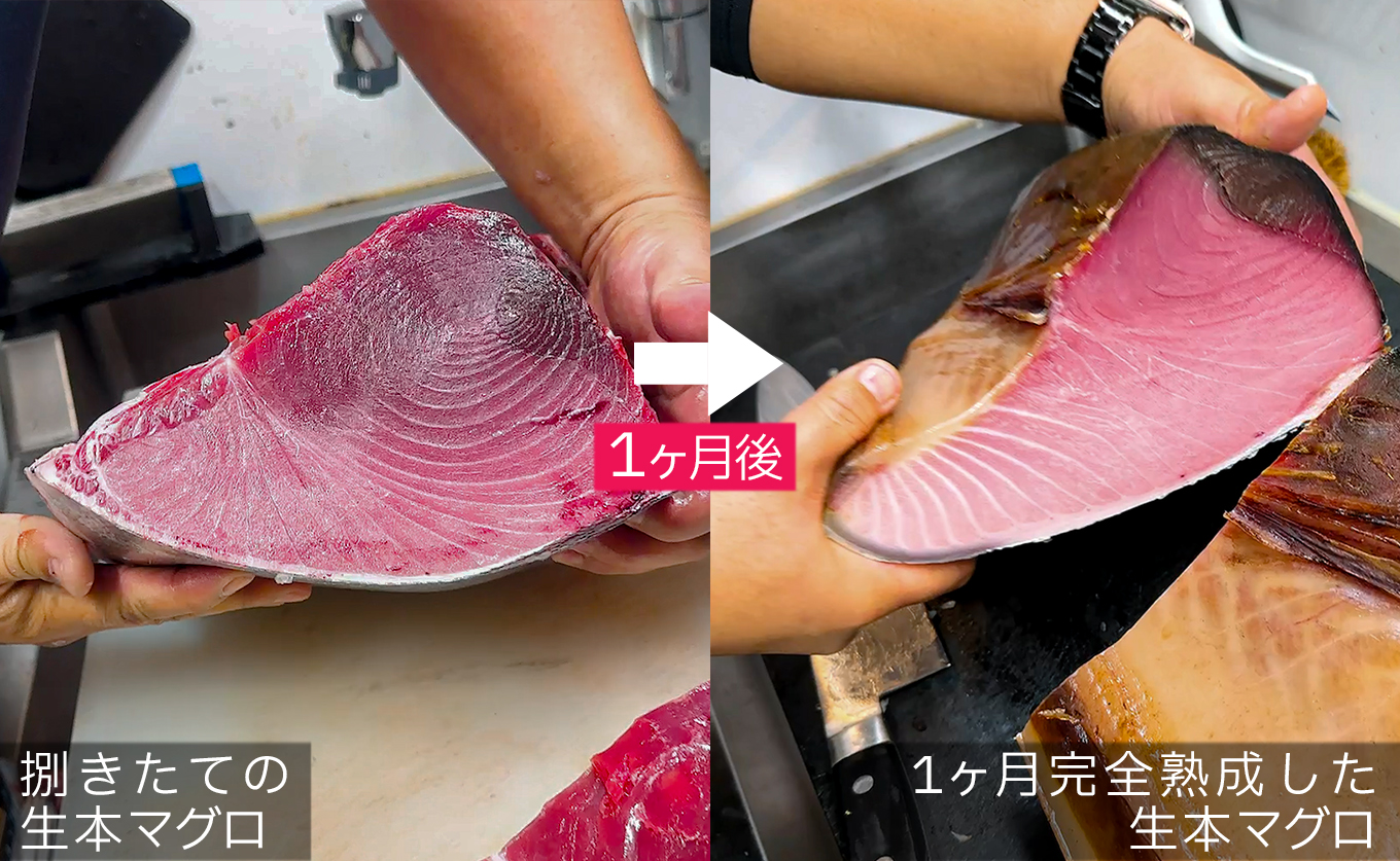 熟成 生 本マグロ 大トロ 200g 冷蔵 刺身用 国産 高知県産 養殖 高級 海鮮 お正月用｜熟成本まぐろ 鮪 まぐろ ギフト お取り寄せ 希少 贈答 グルメ おせち お歳暮 年末年始 ごちそう お