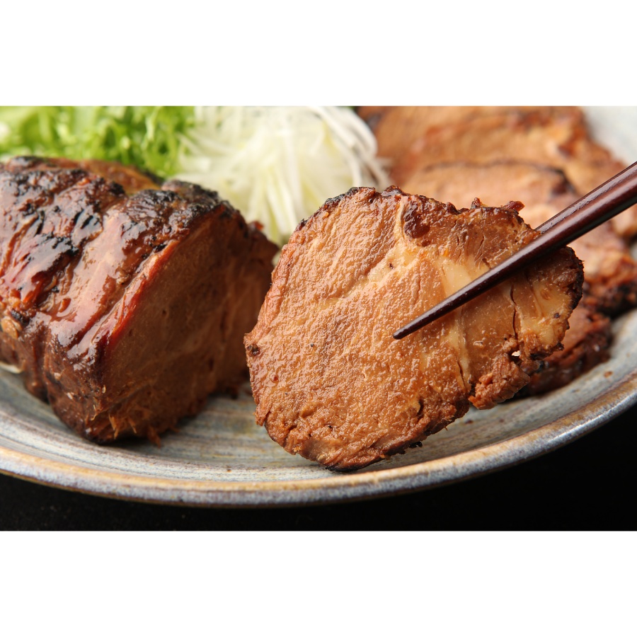 ＜肉の御嵩屋＞炭火焼豚280g×2