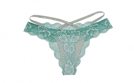 【履き心地もデザインも】ショーツ単品 Tバック Turquoise blue ターコイズブルー  yvesju イヴジュ イヴジュビリー ブラジャー ノンワイヤー ナイトブラ 育乳 下着 ランジェリー