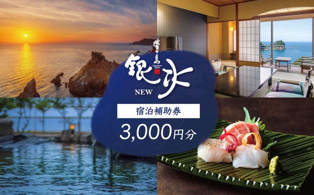 
堂ヶ島ニュー銀水「宿泊補助券」
