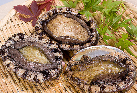 唐津産活きあわびの酒蒸し(だし付200g) ギフト