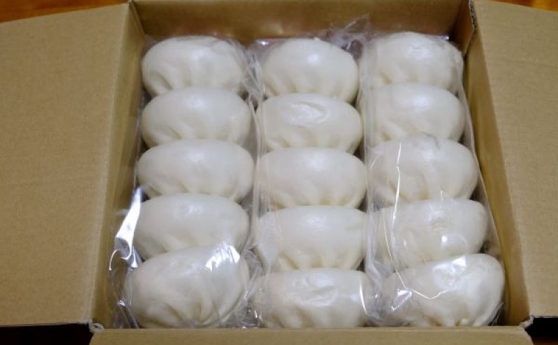 定期便 3ヶ月 肉まん 志波まんじゅうの「肉まんじゅう」 15個入り 酢醤油付 肉 3回 お楽しみ