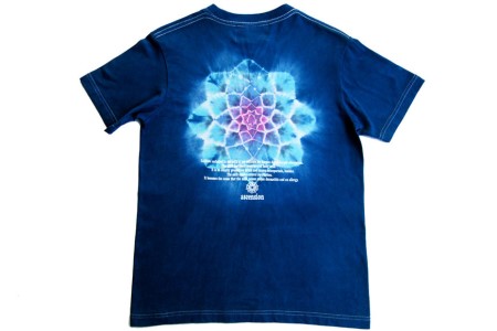 Tシャツ ASCENSION  藍染め タイダイ TシャツD 1枚 ファッション 服 男性 メンズ 女性 レディース  S