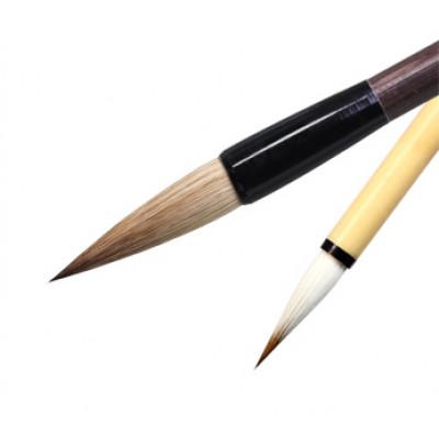 ふるさと納税 熊野町 熊野筆　書筆　2本セット(竹) |  | 01