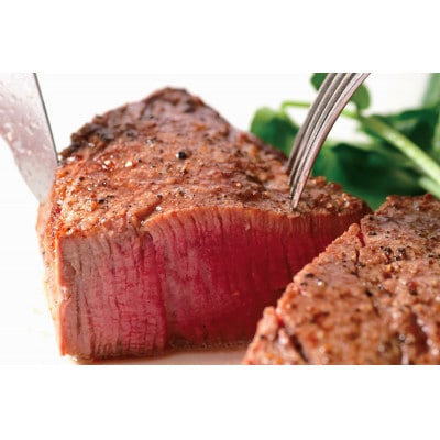 登米産仙台牛ヒレ5番　ステーキカット300g(約150g×2枚/2人分)【配送不可地域：離島】【1287725】