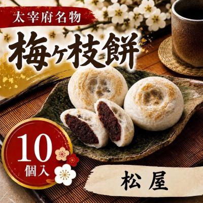 ふるさと納税 太宰府市 【松屋】【太宰府名物】梅ヶ枝餅10個入り
