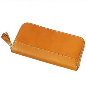 ＜カラー選択可能＞長財布【福岡市内製造】 キャメル
